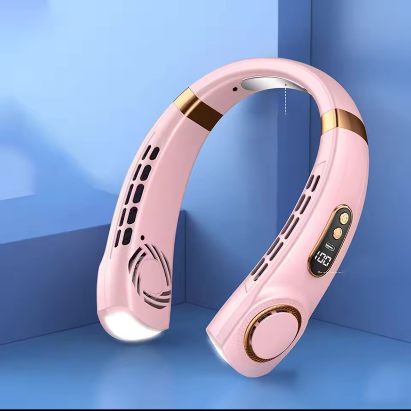 Rechargeable Portable Cooling Neck Fan