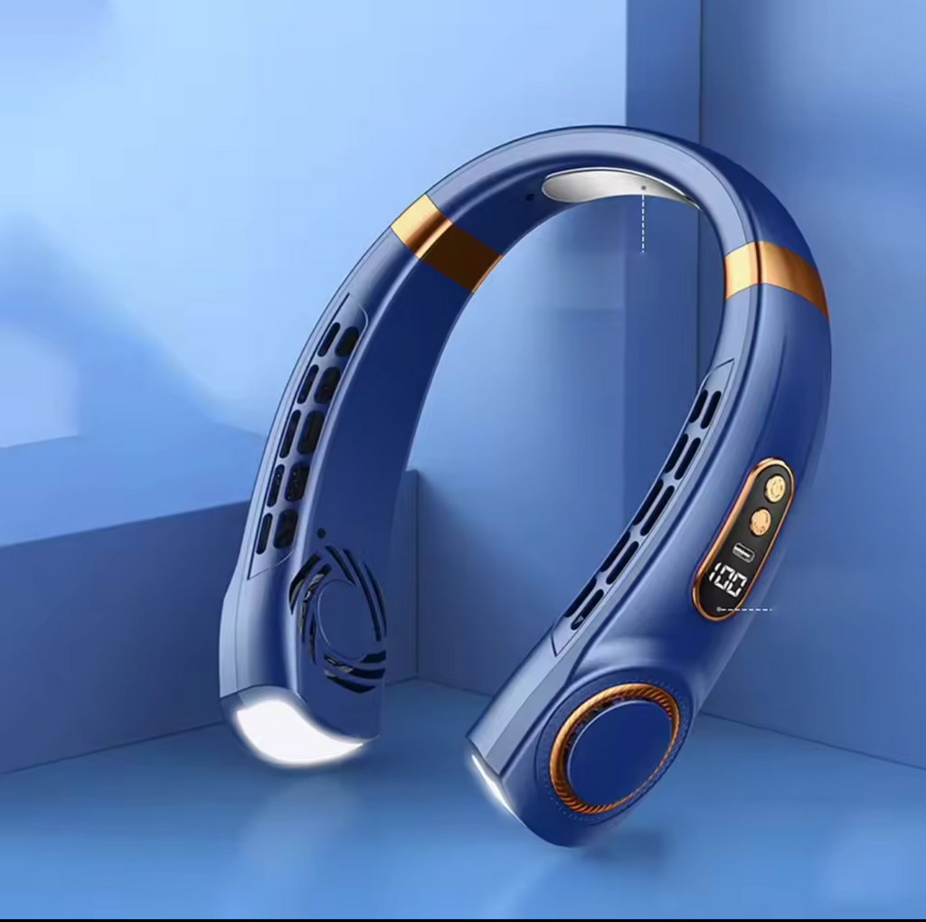 Rechargeable Portable Cooling Neck Fan