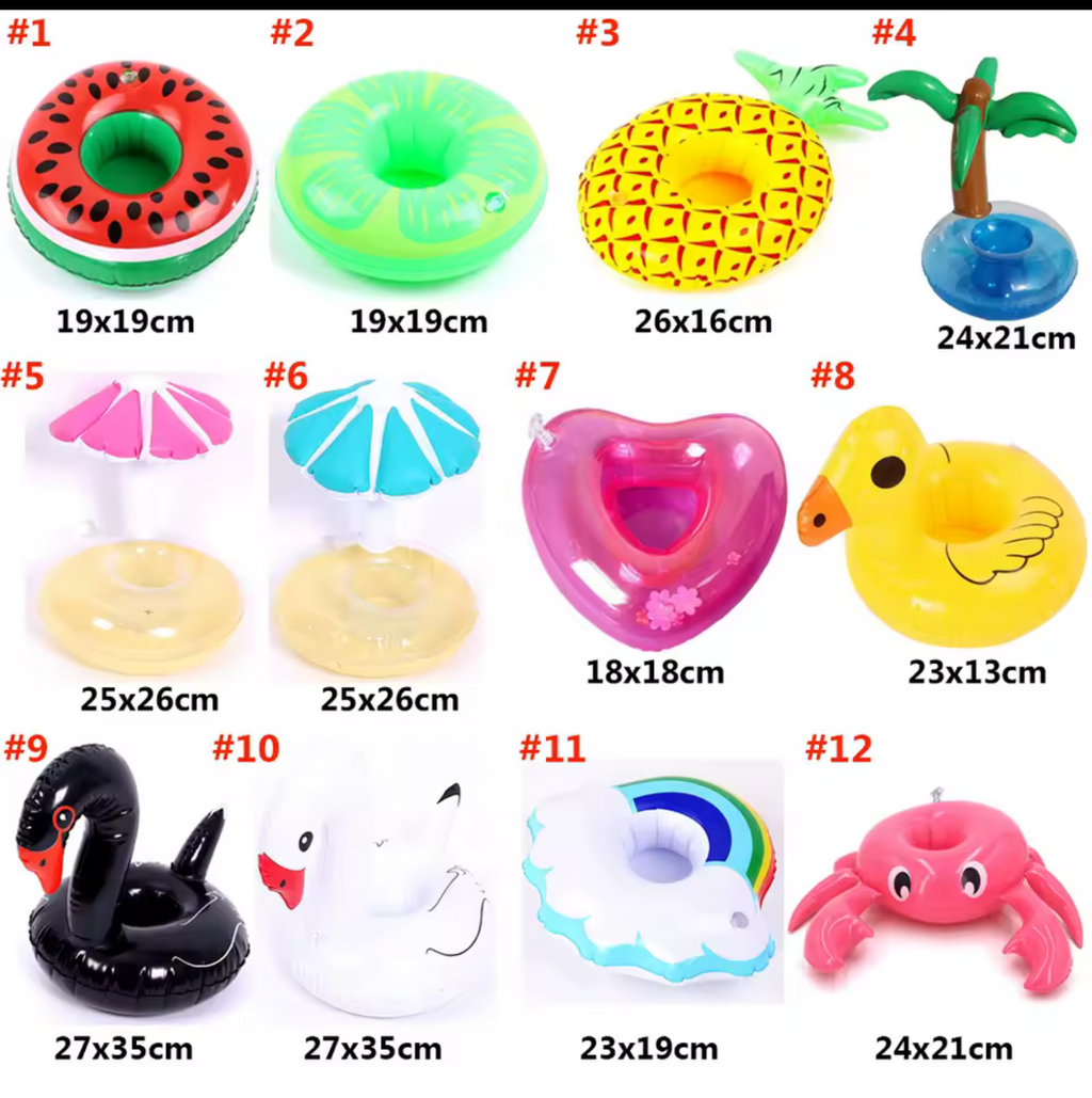 Inflatable Floating Drink Holders