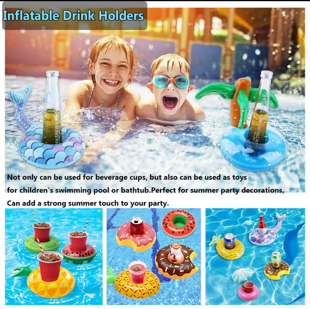 Inflatable Floating Drink Holders